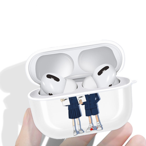 名探偵コナン 灰原 哀 はいばら あい Detective Conan Anita Hailey、Vi Graythorn Haibara Ai 【AirPods Pro用】ハードシェル保護ケース 耐衝撃・防指紋・カラビナ付き商品仕様