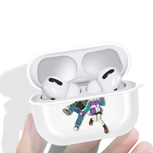 名探偵コナン 灰原 哀 はいばら あい Detective Conan Anita Hailey、Vi Graythorn Haibara Ai 【AirPods Pro用】ハードシェル保護ケース 耐衝撃・防指紋・カラビナ付き商品仕様