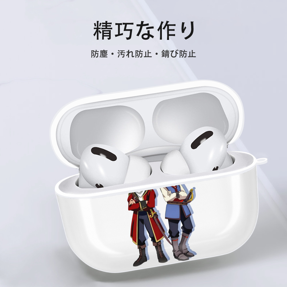 名探偵コナン 灰原 哀 はいばら あい Detective Conan Anita Hailey、Vi Graythorn Haibara Ai 【AirPods Pro用】ハードシェル保護ケース 耐衝撃・防指紋・カラビナ付き商品仕様