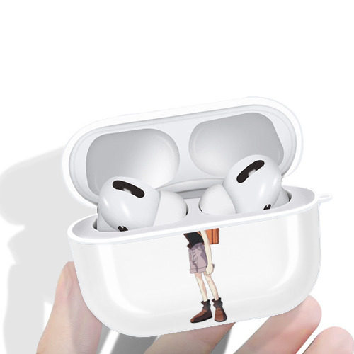 名探偵コナン 灰原 哀 はいばら あい Detective Conan Anita Hailey、Vi Graythorn Haibara Ai 【AirPods Pro用】ハードシェル保護ケース 耐衝撃・防指紋・カラビナ付き商品仕様