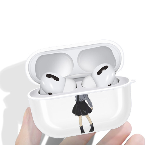 名探偵コナン 灰原 哀 はいばら あい Detective Conan Anita Hailey、Vi Graythorn Haibara Ai 【AirPods Pro用】ハードシェル保護ケース 耐衝撃・防指紋・カラビナ付き商品仕様