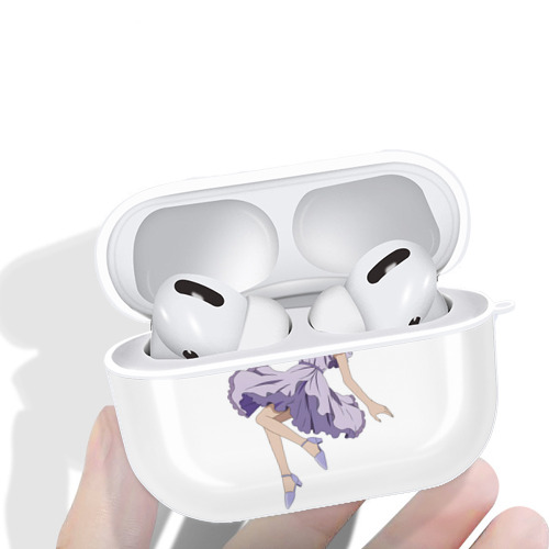 名探偵コナン 灰原 哀 はいばら あい Detective Conan Anita Hailey、Vi Graythorn Haibara Ai 【AirPods Pro用】ハードシェル保護ケース 耐衝撃・防指紋・カラビナ付き商品仕様