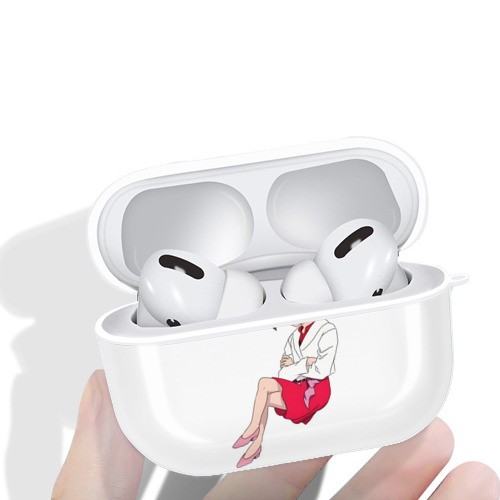 名探偵コナン 灰原 哀 はいばら あい Detective Conan Anita Hailey、Vi Graythorn Haibara Ai 【AirPods Pro用】ハードシェル保護ケース 耐衝撃・防指紋・カラビナ付き商品仕様