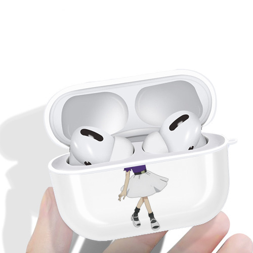名探偵コナン 灰原 哀 はいばら あい Detective Conan Anita Hailey、Vi Graythorn Haibara Ai 【AirPods Pro用】ハードシェル保護ケース 耐衝撃・防指紋・カラビナ付き商品仕様