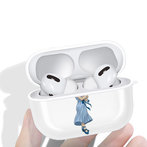 名探偵コナン 灰原 哀 はいばら あい Detective Conan Anita Hailey、Vi Graythorn Haibara Ai 【AirPods Pro用】ハードシェル保護ケース 耐衝撃・防指紋・カラビナ付き商品仕様