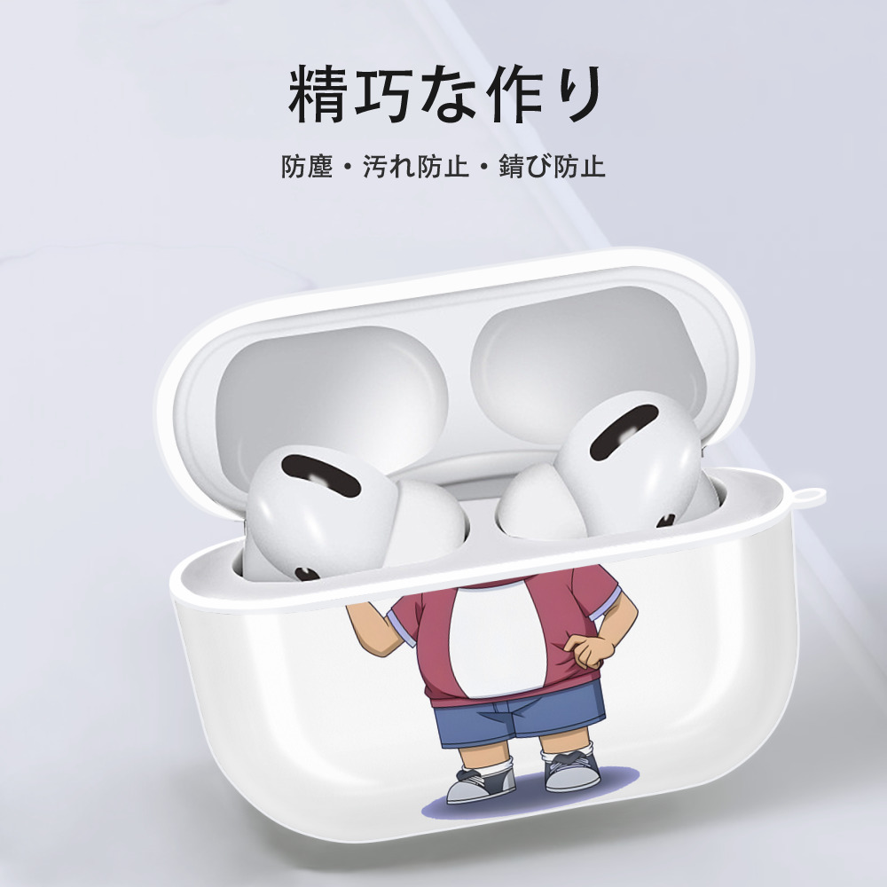 名探偵コナン 小嶋 元太 こじま げんた Detective Conan Kojima Genta 【AirPods Pro用】ハードシェル保護ケース 耐衝撃・防指紋・カラビナ付き商品仕様