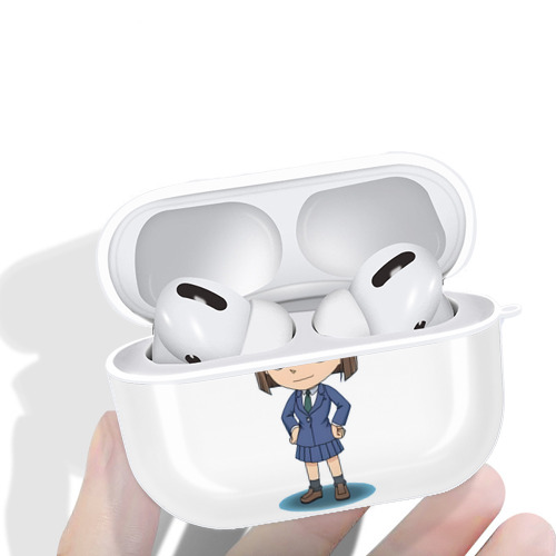 名探偵コナン 吉田 歩美 よしだ あゆみ Detective Conan my Yeager 【AirPods Pro用】ハードシェル保護ケース 耐衝撃・防指紋・カラビナ付き商品仕様