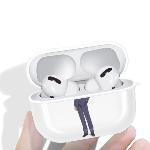 名探偵コナン 毛利 小五郎 もうり こごろう Detective Conan 【AirPods Pro用】ハードシェル保護ケース 耐衝撃・防指紋・カラビナ付き商品仕様