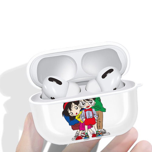 名探偵コナン Detective Conan 【AirPods Pro用】ハードシェル保護ケース 耐衝撃・防指紋・カラビナ付き商品仕様