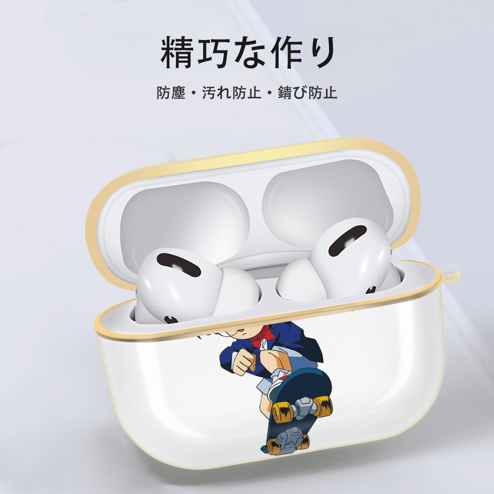 名探偵コナン 江戸川 コナン Detective Conan Conan Edogawa 【AirPods Pro用】ハードシェル保護ケース｜耐衝撃・防指紋・カラビナ付き商品仕様