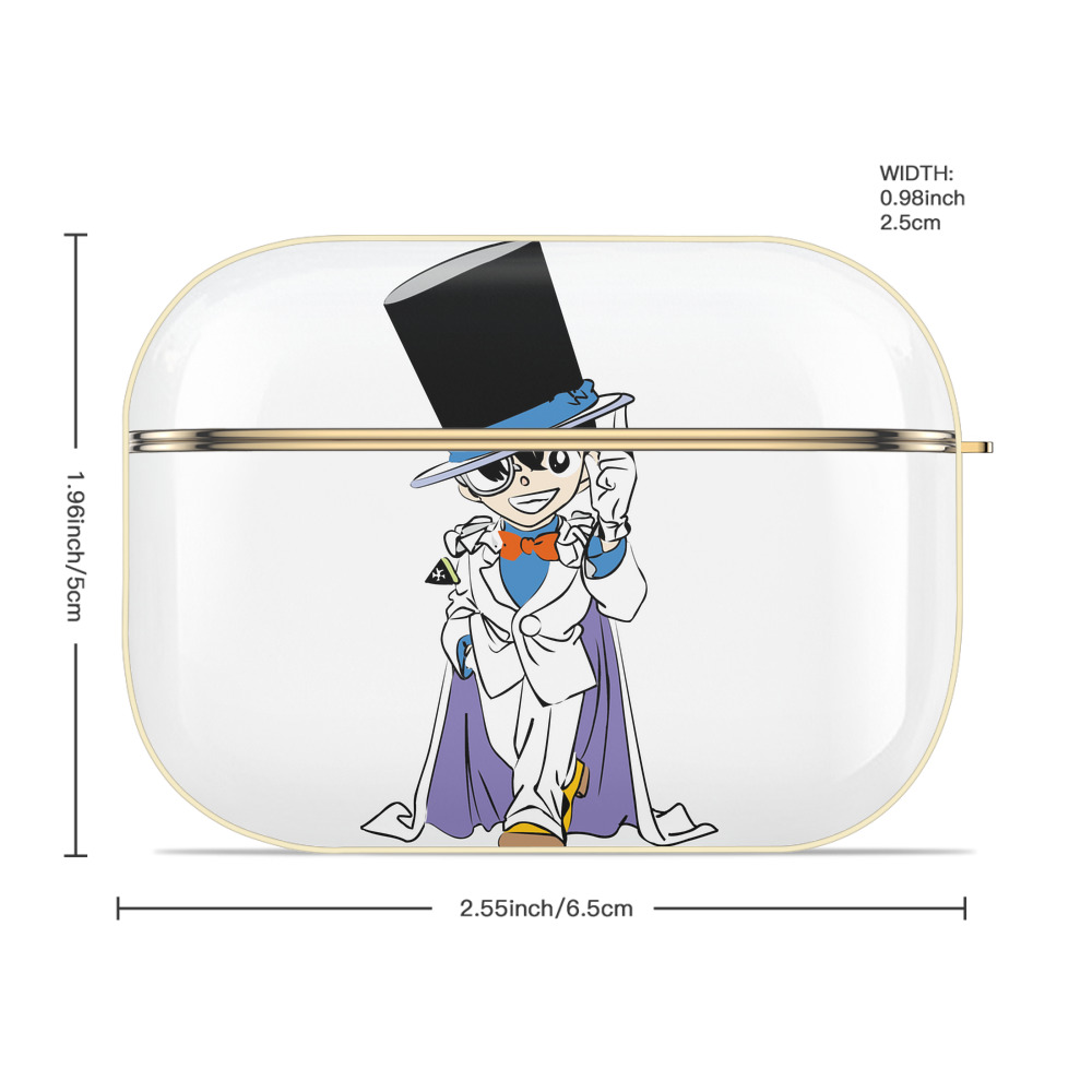 名探偵コナン 江戸川 コナン Detective Conan Conan Edogawa 【AirPods Pro用】ハードシェル保護ケース｜耐衝撃・防指紋・カラビナ付き商品仕様