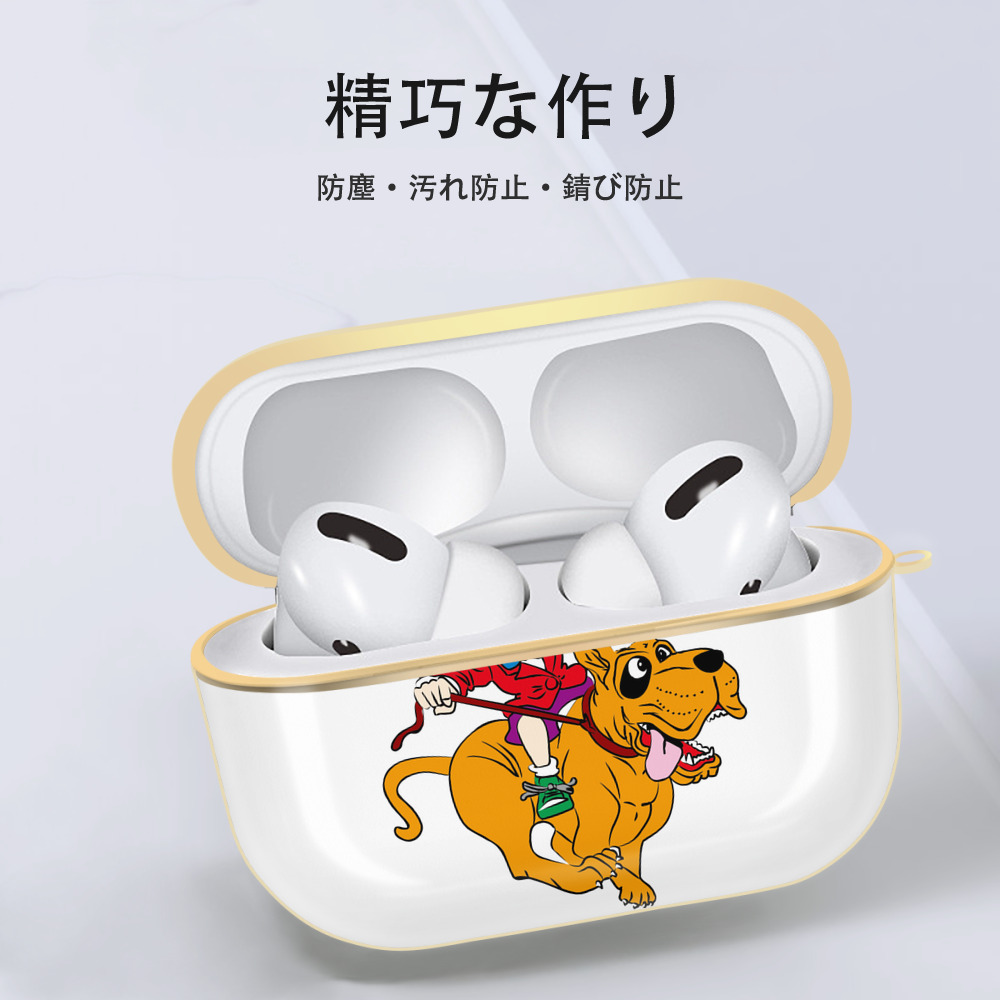 名探偵コナン 江戸川 コナン Detective Conan Conan Edogawa 【AirPods Pro用】ハードシェル保護ケース｜耐衝撃・防指紋・カラビナ付き商品仕様