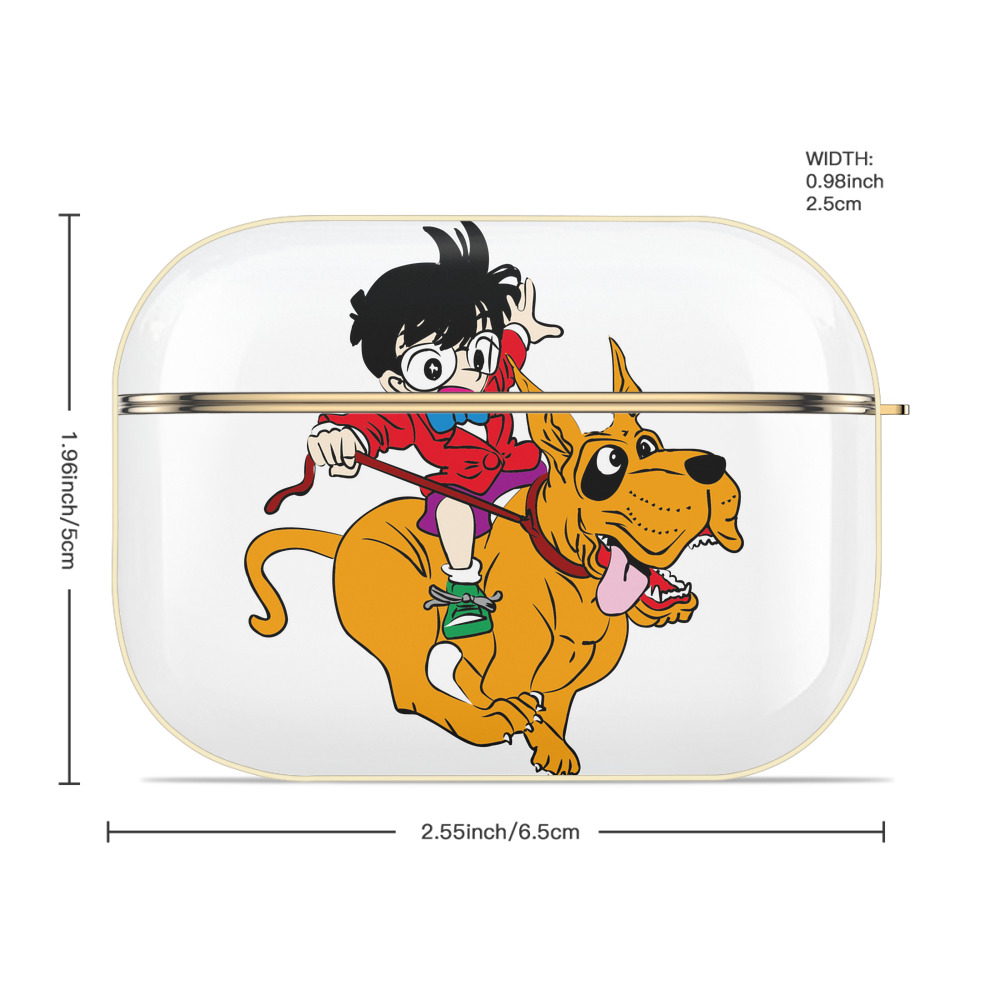 名探偵コナン 江戸川 コナン Detective Conan Conan Edogawa 【AirPods Pro用】ハードシェル保護ケース｜耐衝撃・防指紋・カラビナ付き商品仕様