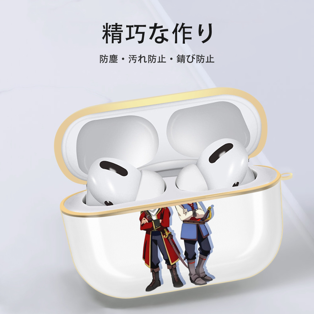 名探偵コナン 灰原 哀 はいばら あい Detective Conan Anita Hailey、Vi Graythorn Haibara Ai 【AirPods Pro用】ハードシェル保護ケース｜耐衝撃・防指紋・カラビナ付き商品仕様