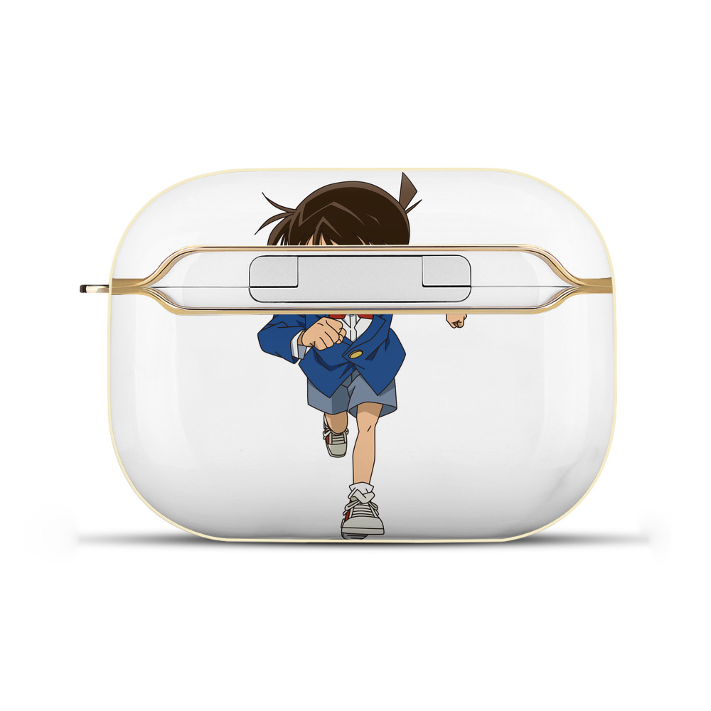 （画像用） 名探偵コナン 江戸川 コナン Detective Conan Conan Edogawa 【AirPods Pro用】ハードシェル保護ケース｜耐衝撃・防指紋・カラビナ付き商品仕様