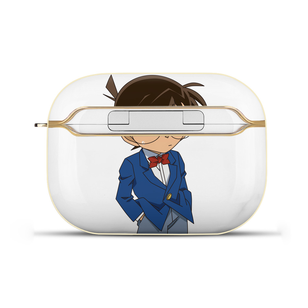 （画像用） 名探偵コナン 江戸川 コナン Detective Conan Conan Edogawa 【AirPods Pro用】ハードシェル保護ケース｜耐衝撃・防指紋・カラビナ付き商品仕様