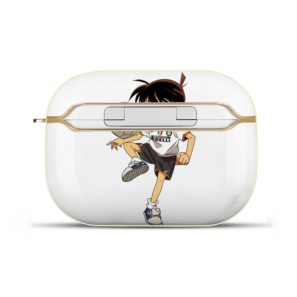 （画像用） 名探偵コナン 江戸川 コナン Detective Conan Conan Edogawa 【AirPods Pro用】ハードシェル保護ケース｜耐衝撃・防指紋・カラビナ付き商品仕様