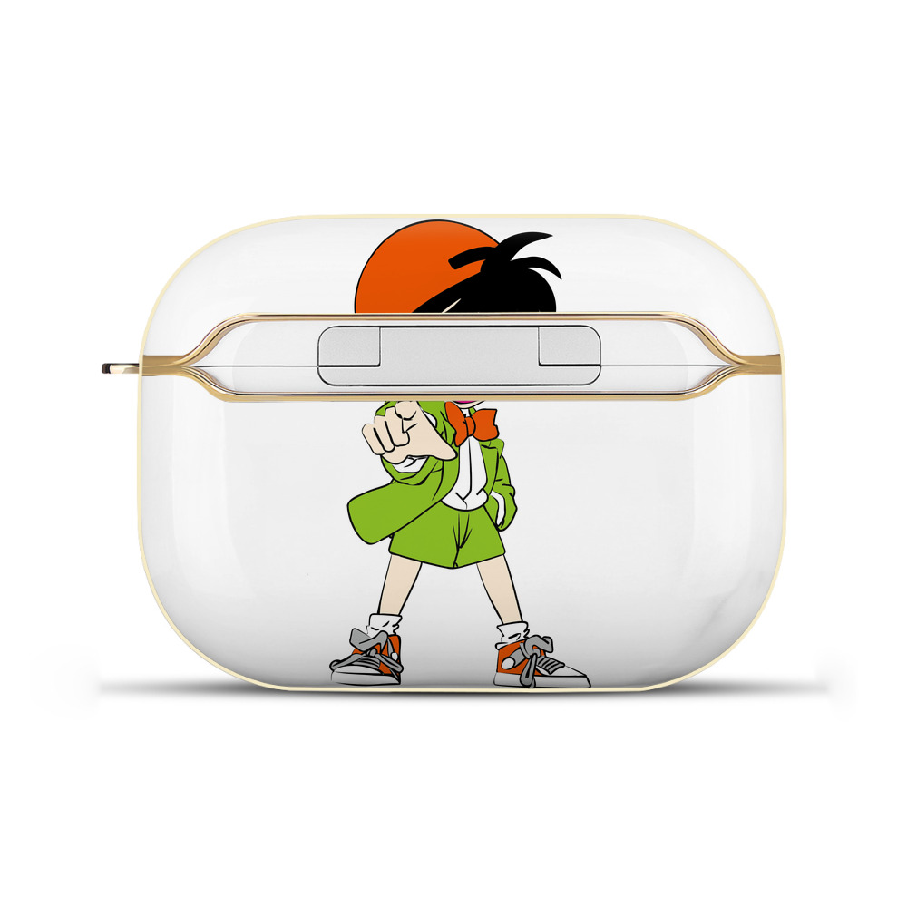 （画像用） 名探偵コナン 江戸川 コナン Detective Conan Conan Edogawa 【AirPods Pro用】ハードシェル保護ケース｜耐衝撃・防指紋・カラビナ付き商品仕様