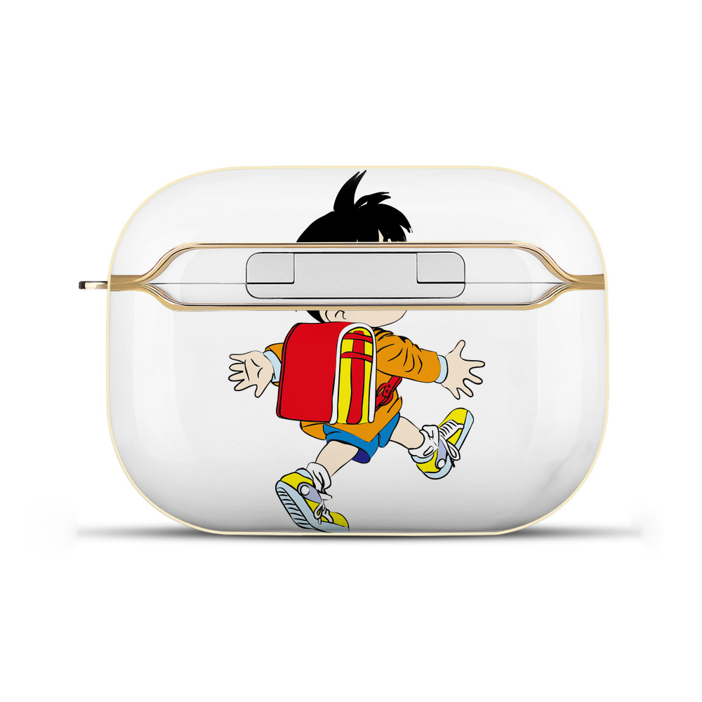 （画像用） 名探偵コナン 江戸川 コナン Detective Conan Conan Edogawa 【AirPods Pro用】ハードシェル保護ケース｜耐衝撃・防指紋・カラビナ付き商品仕様