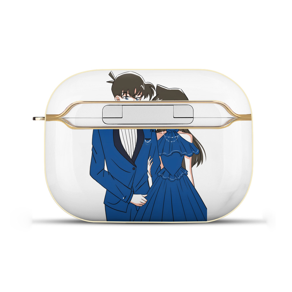 （画像用） 名探偵コナン 江戸川 コナン Detective Conan Conan Edogawa 【AirPods Pro用】ハードシェル保護ケース｜耐衝撃・防指紋・カラビナ付き商品仕様