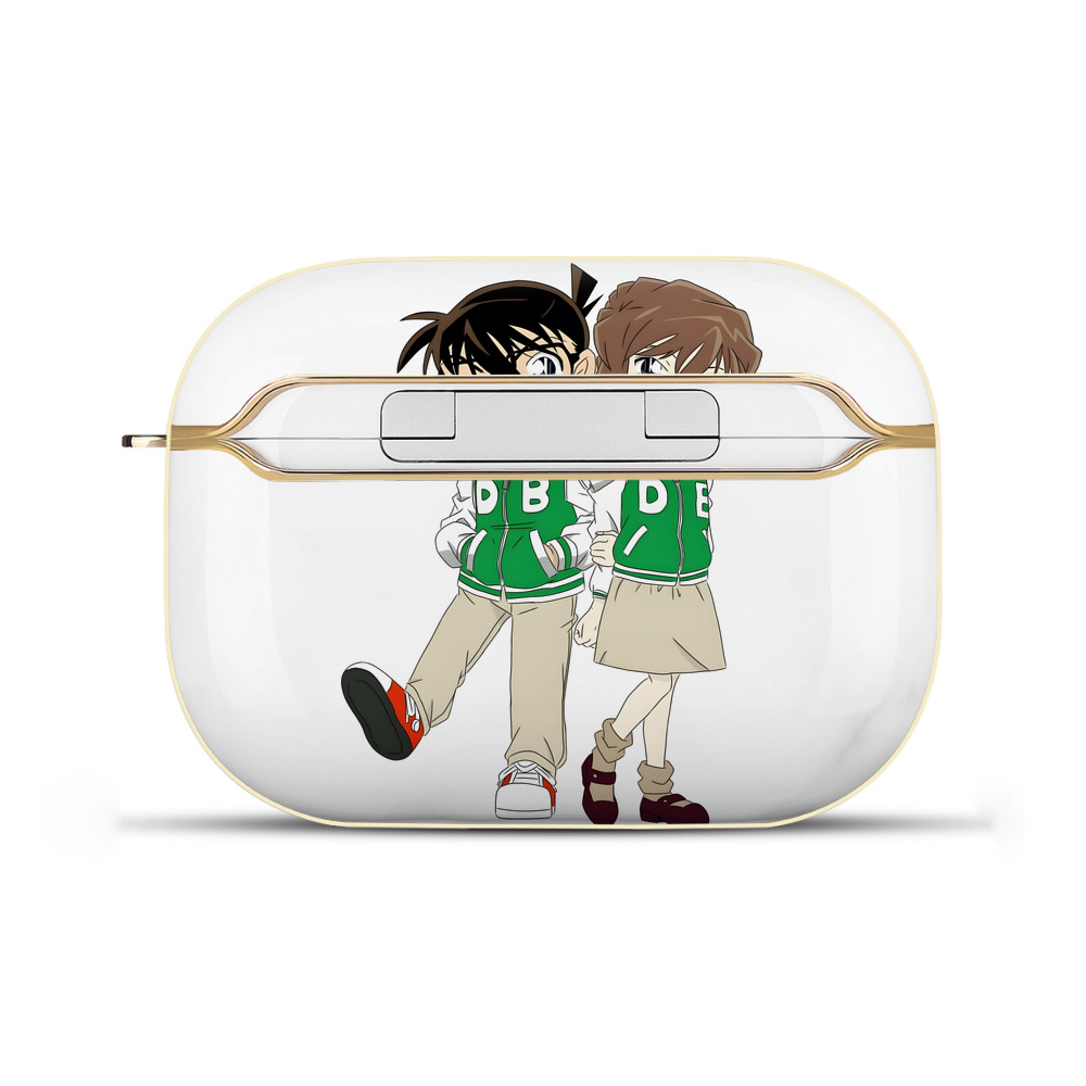 （画像用） 名探偵コナン 江戸川 コナン Detective Conan Conan Edogawa 【AirPods Pro用】ハードシェル保護ケース｜耐衝撃・防指紋・カラビナ付き商品仕様