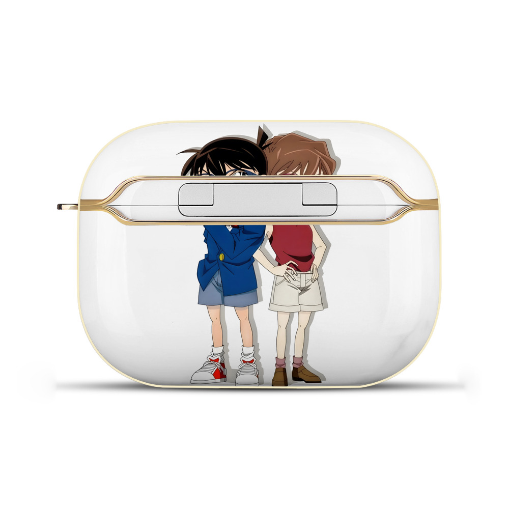 （画像用） 名探偵コナン 灰原 哀 はいばら あい Detective Conan Anita Hailey、Vi Graythorn Haibara Ai 【AirPods Pro用】ハードシェル保護ケース｜耐衝撃・防指紋・カラビナ付き商品仕様