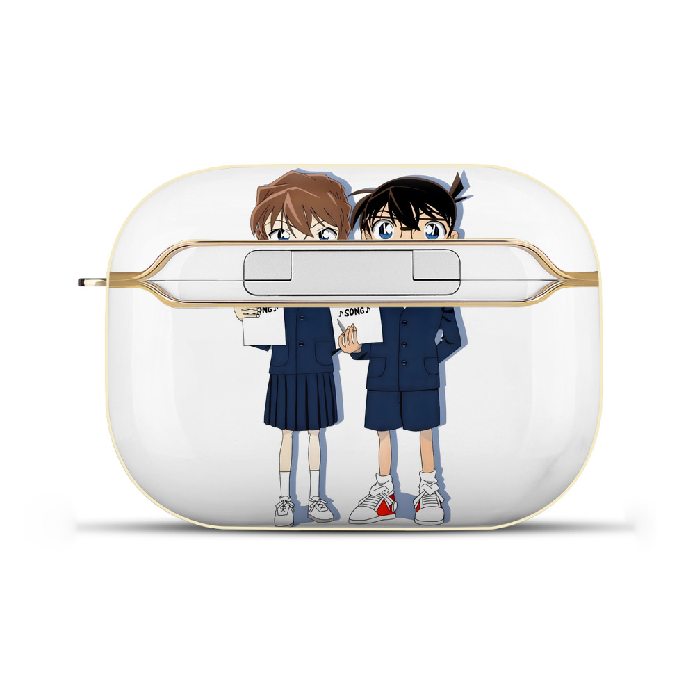 （画像用） 名探偵コナン 灰原 哀 はいばら あい Detective Conan Anita Hailey、Vi Graythorn Haibara Ai 【AirPods Pro用】ハードシェル保護ケース｜耐衝撃・防指紋・カラビナ付き商品仕様