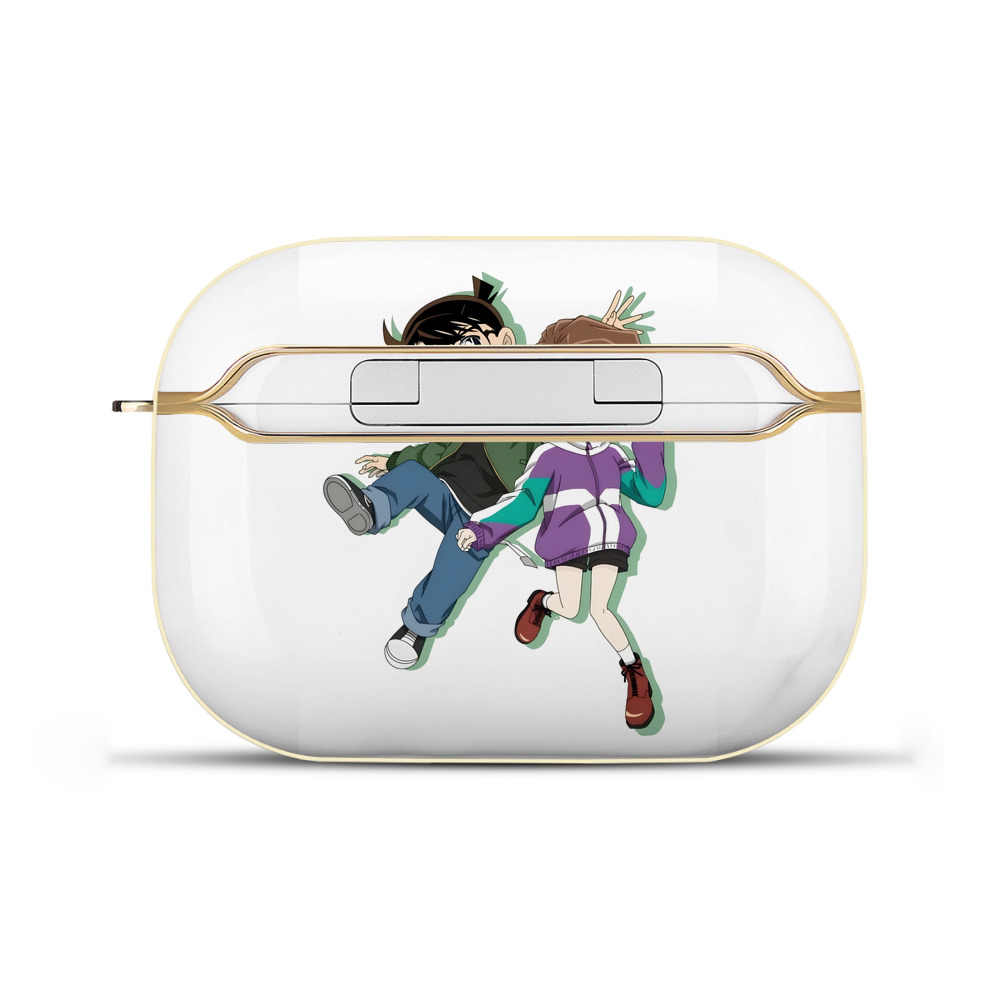 （画像用） 名探偵コナン 灰原 哀 はいばら あい Detective Conan Anita Hailey、Vi Graythorn Haibara Ai 【AirPods Pro用】ハードシェル保護ケース｜耐衝撃・防指紋・カラビナ付き商品仕様