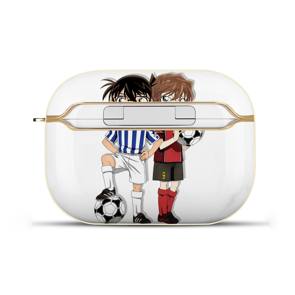 （画像用） 名探偵コナン 灰原 哀 はいばら あい Detective Conan Anita Hailey、Vi Graythorn Haibara Ai 【AirPods Pro用】ハードシェル保護ケース｜耐衝撃・防指紋・カラビナ付き商品仕様