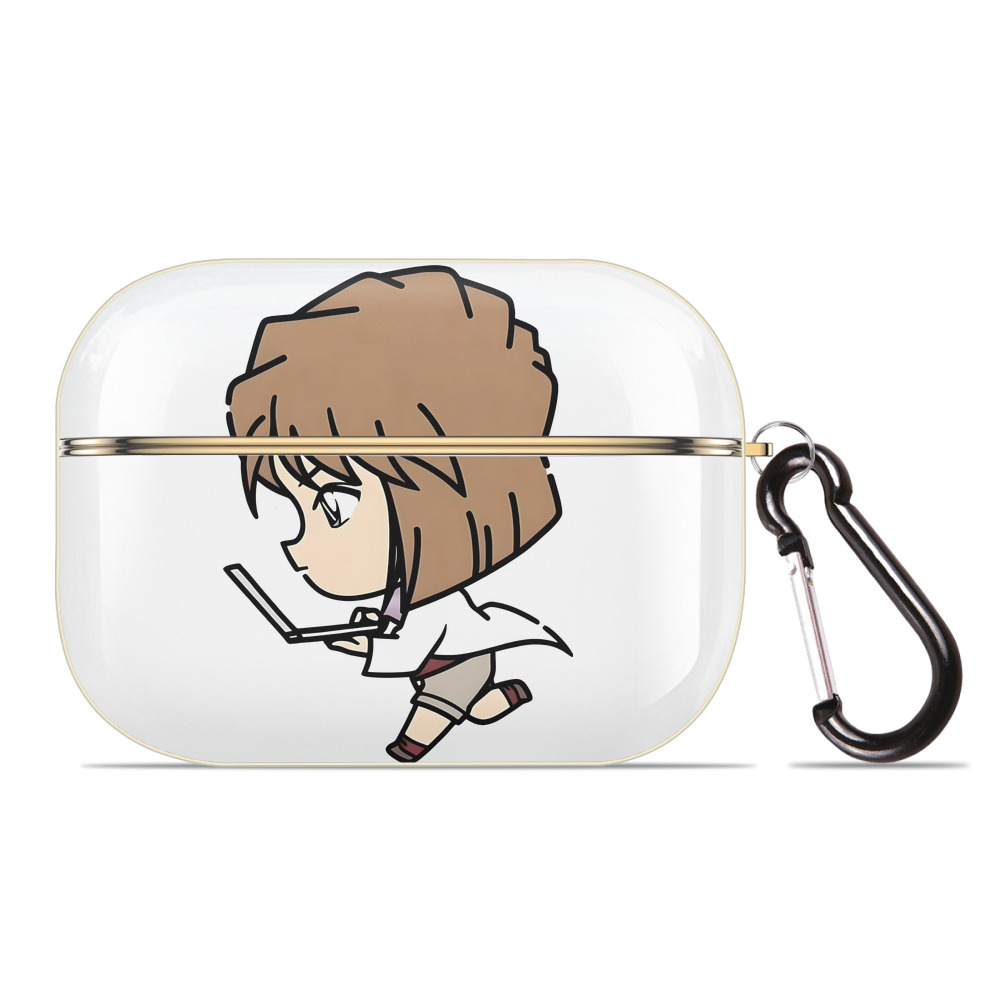（画像用） 名探偵コナン 灰原 哀 はいばら あい Detective Conan Anita Hailey、Vi Graythorn Haibara Ai 【AirPods Pro用】ハードシェル保護ケース｜耐衝撃・防指紋・カラビナ付き商品仕様