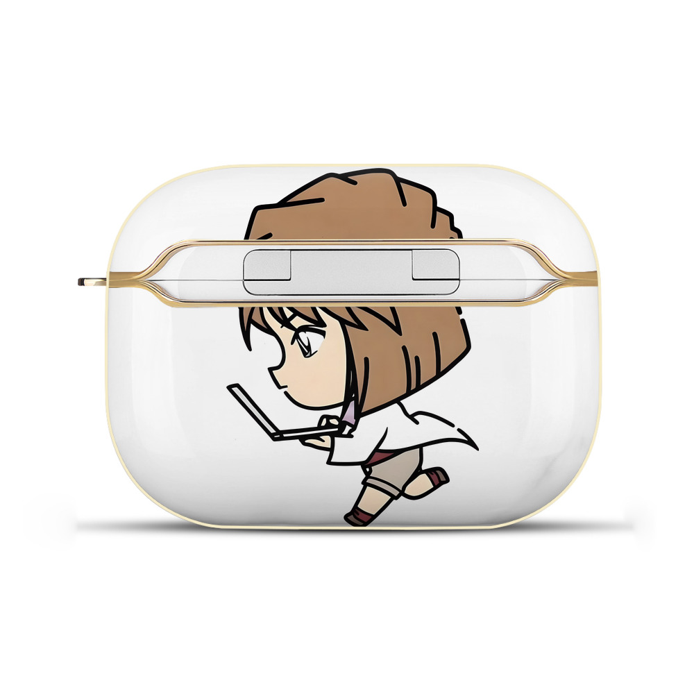 （画像用） 名探偵コナン 灰原 哀 はいばら あい Detective Conan Anita Hailey、Vi Graythorn Haibara Ai 【AirPods Pro用】ハードシェル保護ケース｜耐衝撃・防指紋・カラビナ付き商品仕様