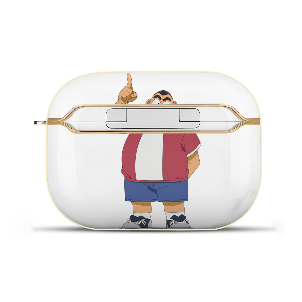 （画像用） 名探偵コナン 小嶋 元太 こじま げんた Detective Conan Kojima Genta 【AirPods Pro用】ハードシェル保護ケース｜耐衝撃・防指紋・カラビナ付き商品仕様