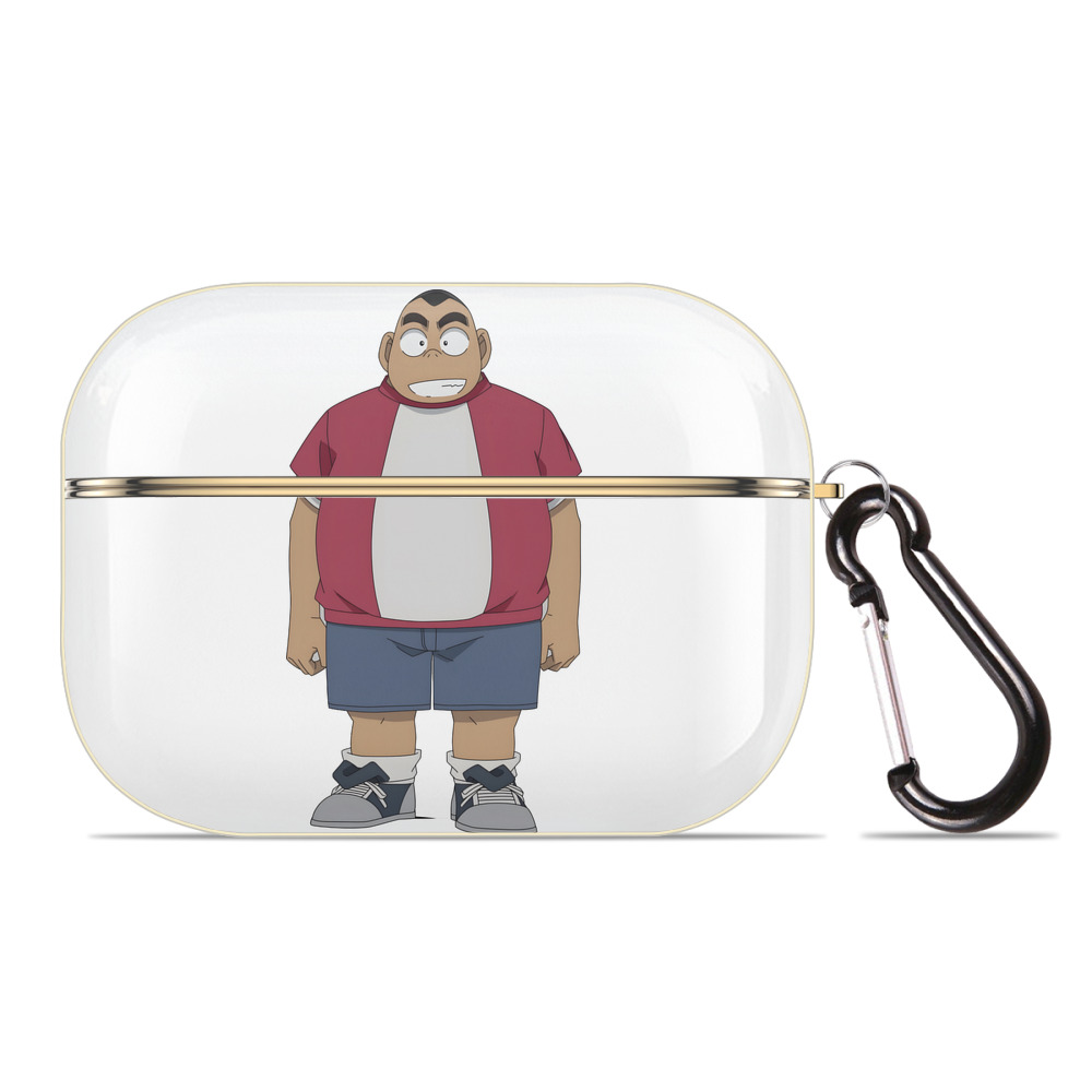 （画像用） 名探偵コナン 小嶋 元太 こじま げんた Detective Conan Kojima Genta 【AirPods Pro用】ハードシェル保護ケース｜耐衝撃・防指紋・カラビナ付き商品仕様