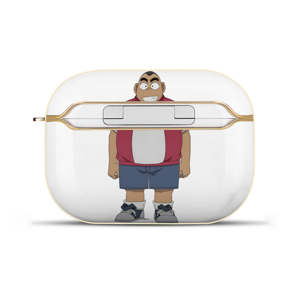 （画像用） 名探偵コナン 小嶋 元太 こじま げんた Detective Conan Kojima Genta 【AirPods Pro用】ハードシェル保護ケース｜耐衝撃・防指紋・カラビナ付き商品仕様