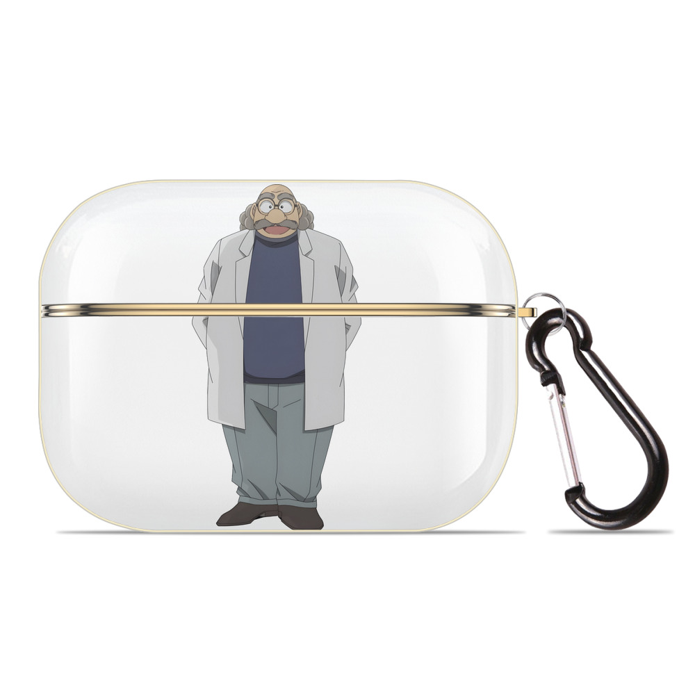 （画像用） 名探偵コナン あがさ ひろし Detective Conan Agasa Hiroshi 【AirPods Pro用】ハードシェル保護ケース｜耐衝撃・防指紋・カラビナ付き商品仕様
