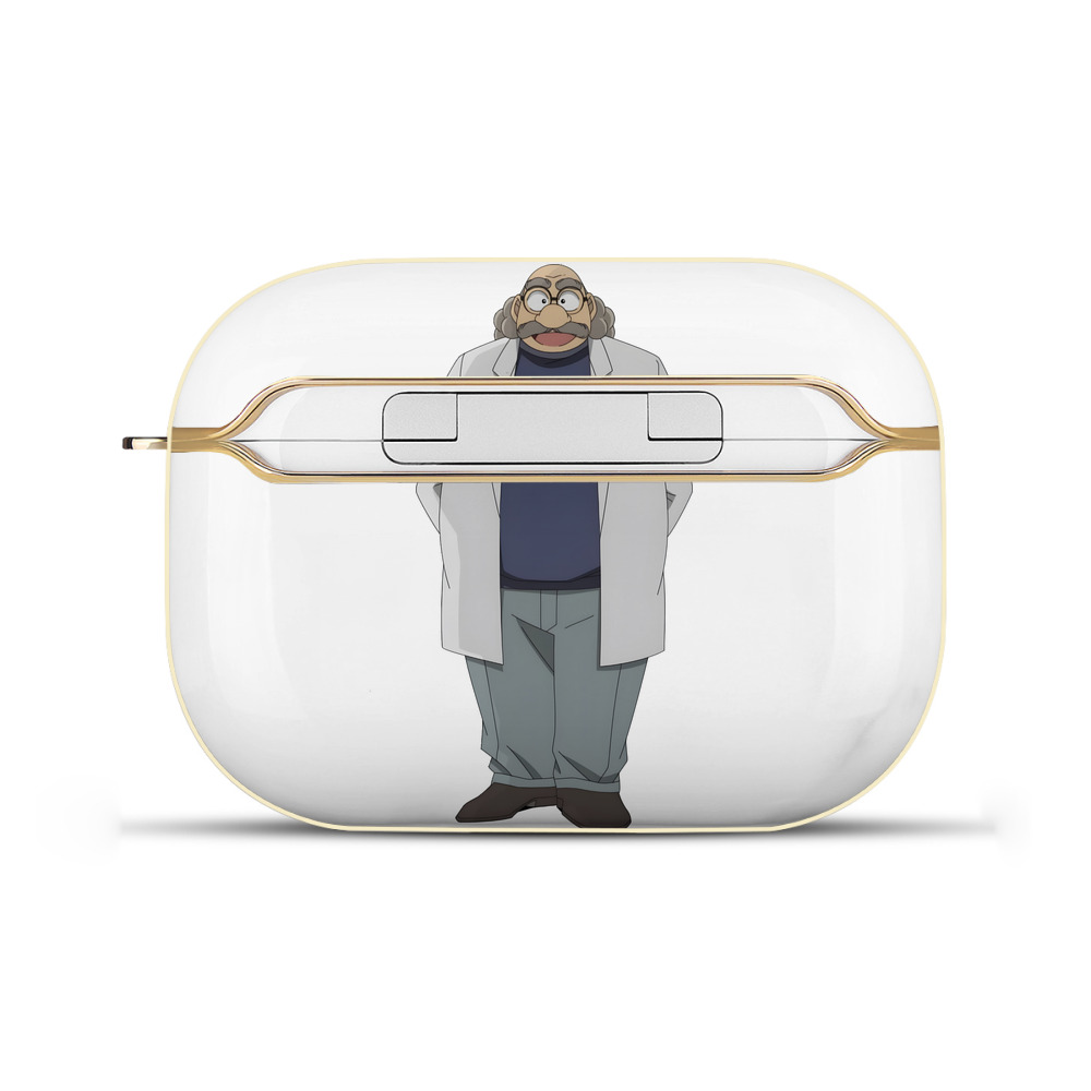 （画像用） 名探偵コナン あがさ ひろし Detective Conan Agasa Hiroshi 【AirPods Pro用】ハードシェル保護ケース｜耐衝撃・防指紋・カラビナ付き商品仕様