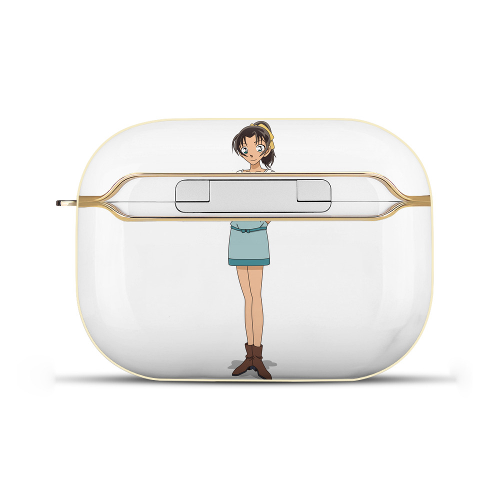 （画像用） 名探偵コナン Detective Conan 【AirPods Pro用】ハードシェル保護ケース｜耐衝撃・防指紋・カラビナ付き商品仕様