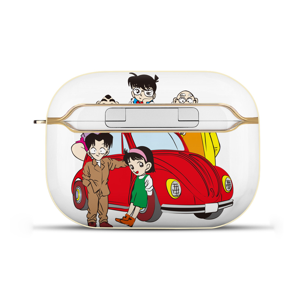 （画像用） 名探偵コナン Detective Conan 【AirPods Pro用】ハードシェル保護ケース｜耐衝撃・防指紋・カラビナ付き商品仕様