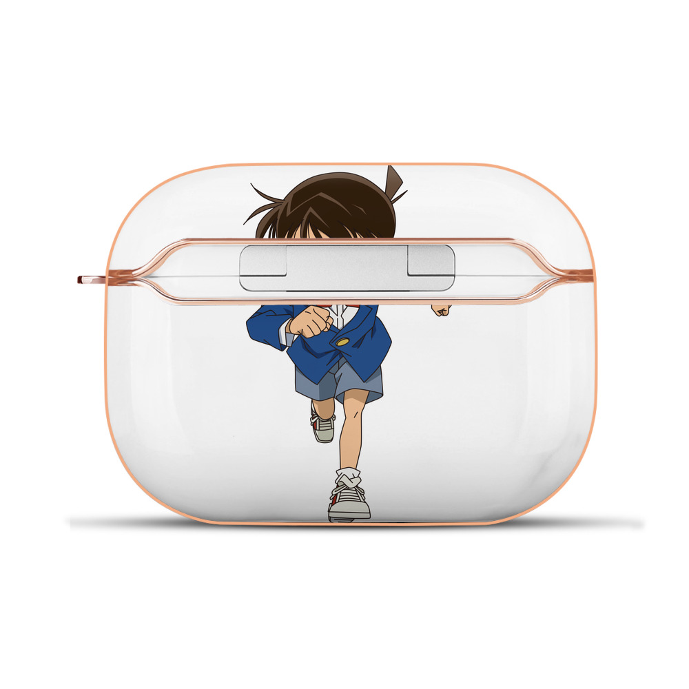 （画像用） 名探偵コナン 江戸川 コナン Detective Conan Conan Edogawa 【AirPods Pro用】ハードシェル保護ケース｜耐衝撃・防指紋・カラビナ付き商品仕様