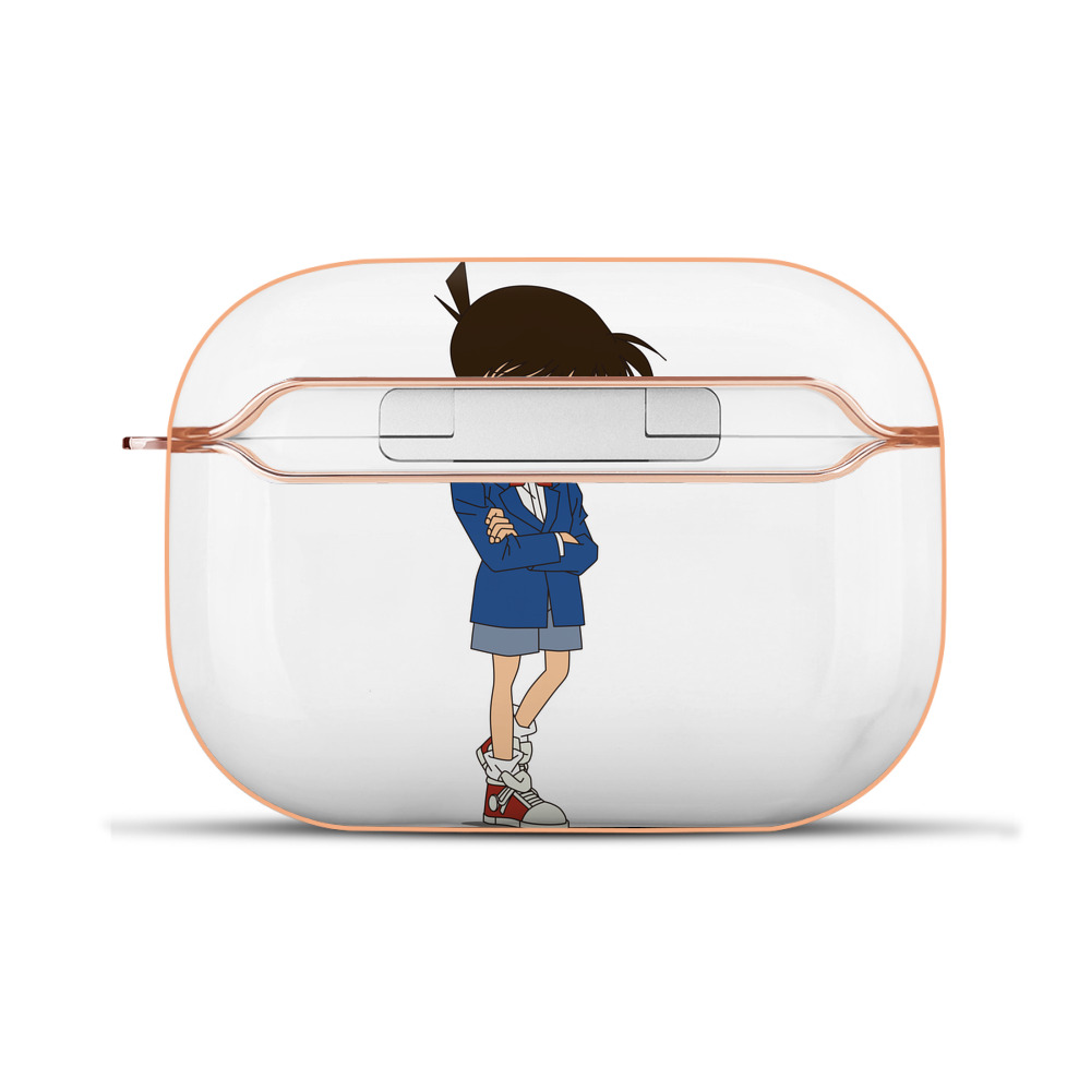 （画像用） 名探偵コナン 江戸川 コナン Detective Conan Conan Edogawa 【AirPods Pro用】ハードシェル保護ケース｜耐衝撃・防指紋・カラビナ付き商品仕様