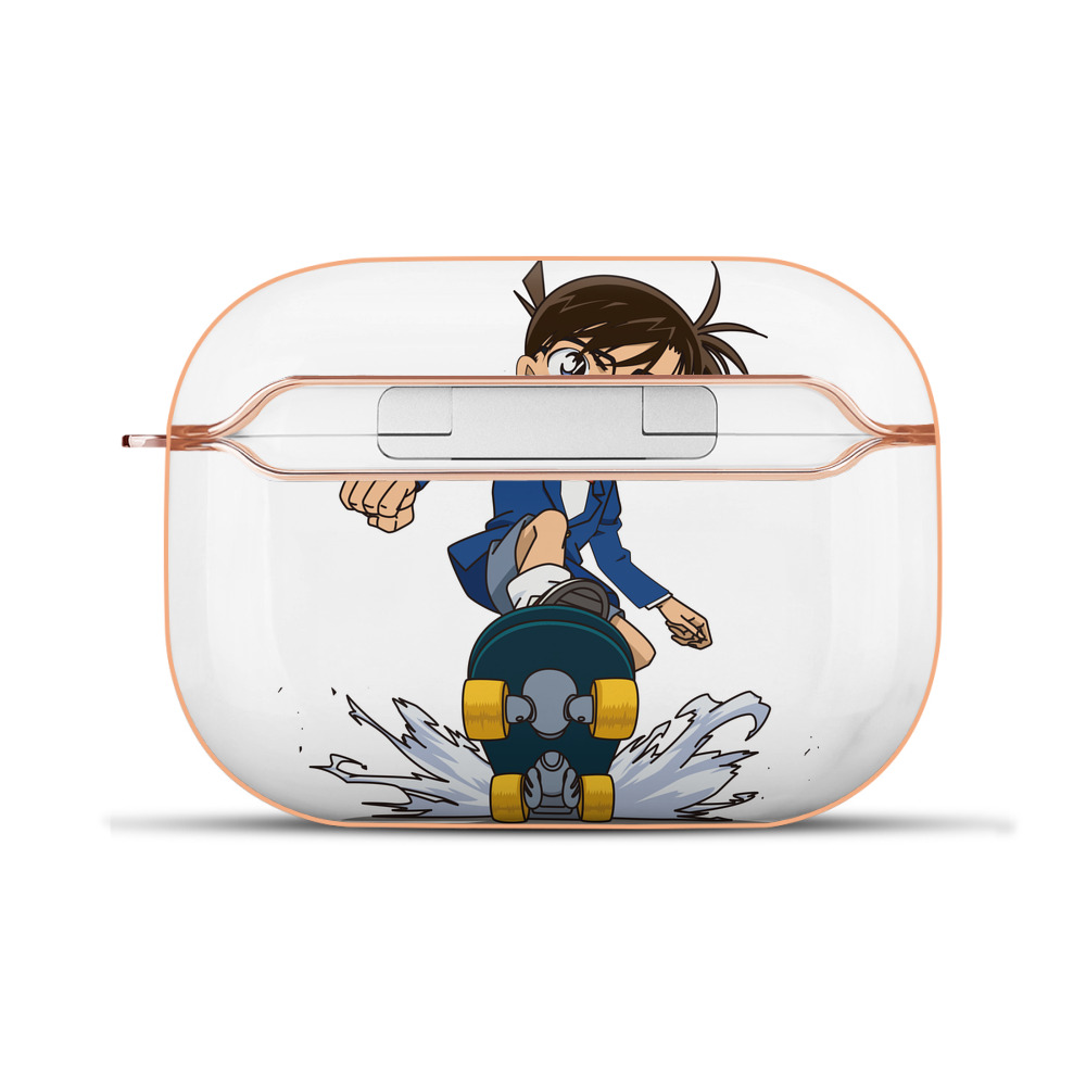 （画像用） 名探偵コナン 江戸川 コナン Detective Conan Conan Edogawa 【AirPods Pro用】ハードシェル保護ケース｜耐衝撃・防指紋・カラビナ付き商品仕様