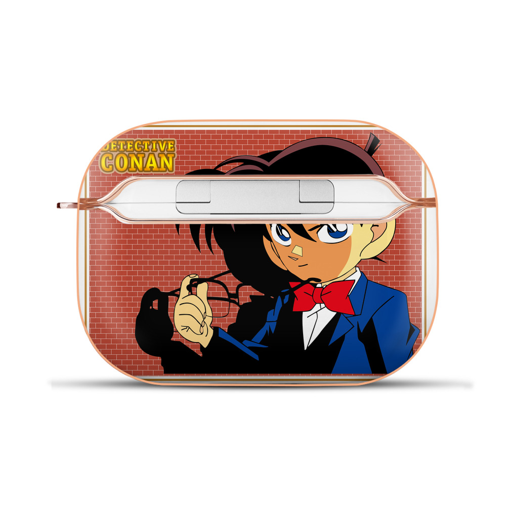 （画像用） 名探偵コナン 江戸川 コナン Detective Conan Conan Edogawa 【AirPods Pro用】ハードシェル保護ケース｜耐衝撃・防指紋・カラビナ付き商品仕様