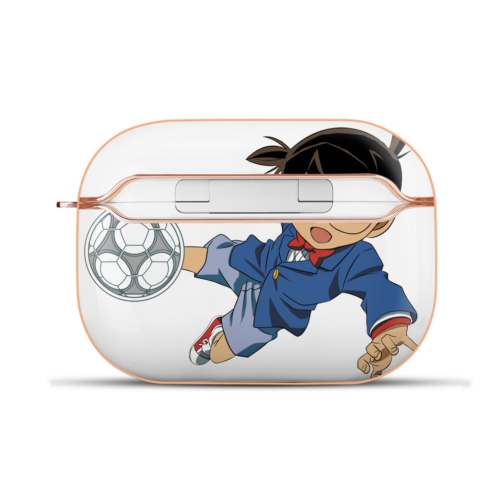 （画像用） 名探偵コナン 江戸川 コナン Detective Conan Conan Edogawa 【AirPods Pro用】ハードシェル保護ケース｜耐衝撃・防指紋・カラビナ付き商品仕様