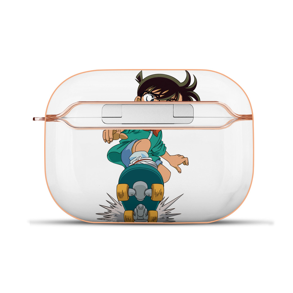 （画像用） 名探偵コナン 江戸川 コナン Detective Conan Conan Edogawa 【AirPods Pro用】ハードシェル保護ケース｜耐衝撃・防指紋・カラビナ付き商品仕様