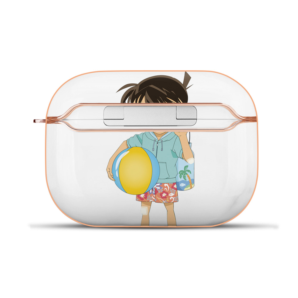 （画像用） 名探偵コナン 江戸川 コナン Detective Conan Conan Edogawa 【AirPods Pro用】ハードシェル保護ケース｜耐衝撃・防指紋・カラビナ付き商品仕様