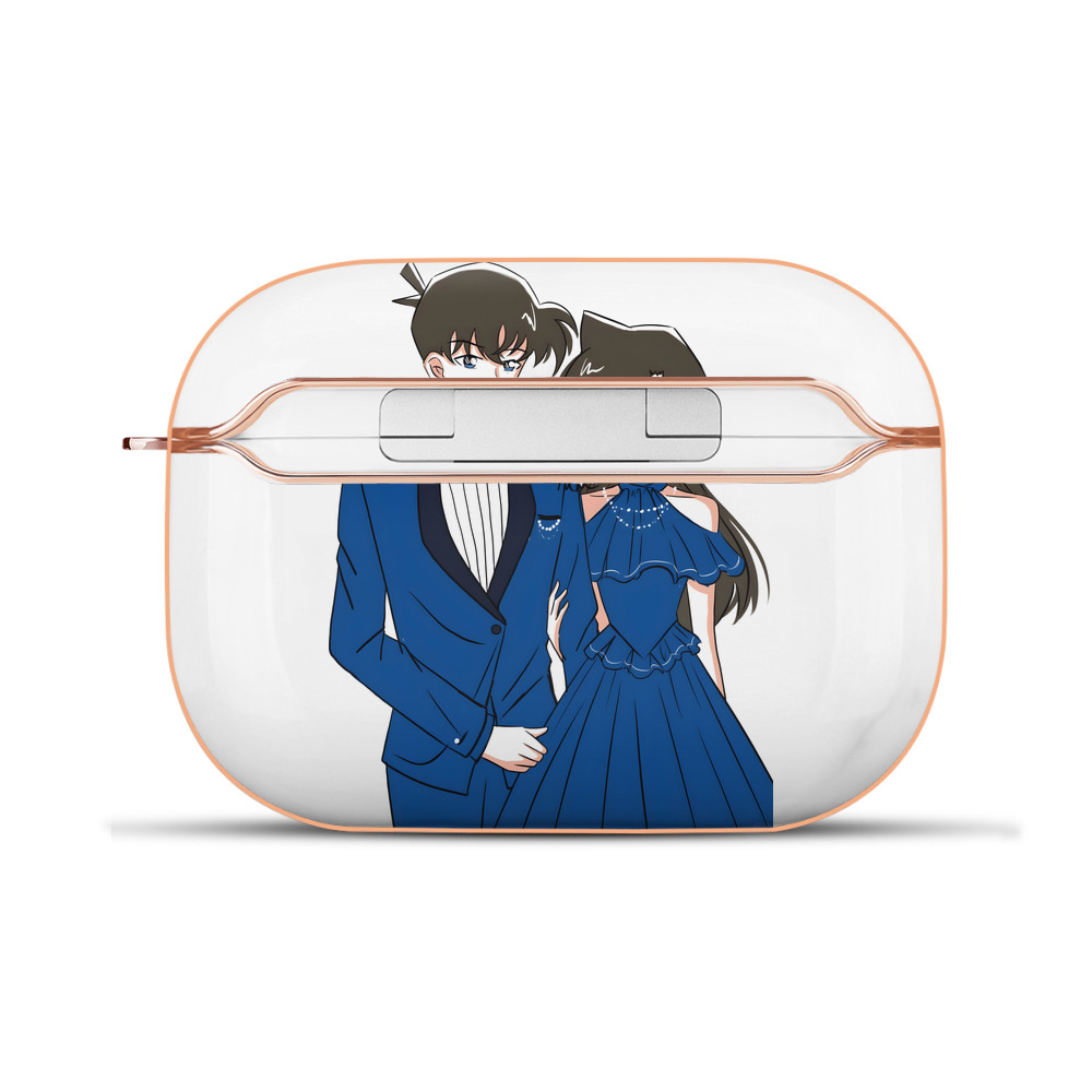 （画像用） 名探偵コナン 江戸川 コナン Detective Conan Conan Edogawa 【AirPods Pro用】ハードシェル保護ケース｜耐衝撃・防指紋・カラビナ付き商品仕様