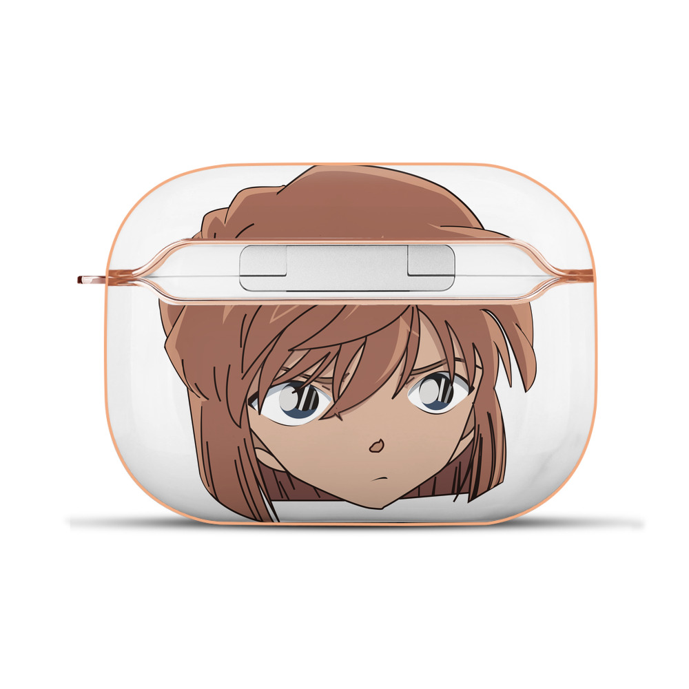（画像用） 名探偵コナン 灰原 哀 はいばら あい Detective Conan Anita Hailey、Vi Graythorn Haibara Ai 【AirPods Pro用】ハードシェル保護ケース｜耐衝撃・防指紋・カラビナ付き商品仕様