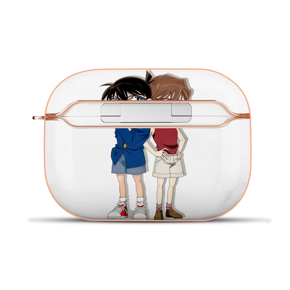 （画像用） 名探偵コナン 灰原 哀 はいばら あい Detective Conan Anita Hailey、Vi Graythorn Haibara Ai 【AirPods Pro用】ハードシェル保護ケース｜耐衝撃・防指紋・カラビナ付き商品仕様
