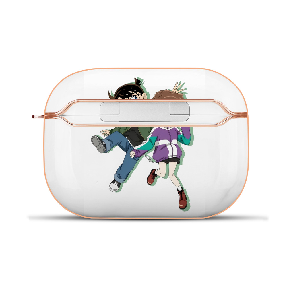 （画像用） 名探偵コナン 灰原 哀 はいばら あい Detective Conan Anita Hailey、Vi Graythorn Haibara Ai 【AirPods Pro用】ハードシェル保護ケース｜耐衝撃・防指紋・カラビナ付き商品仕様