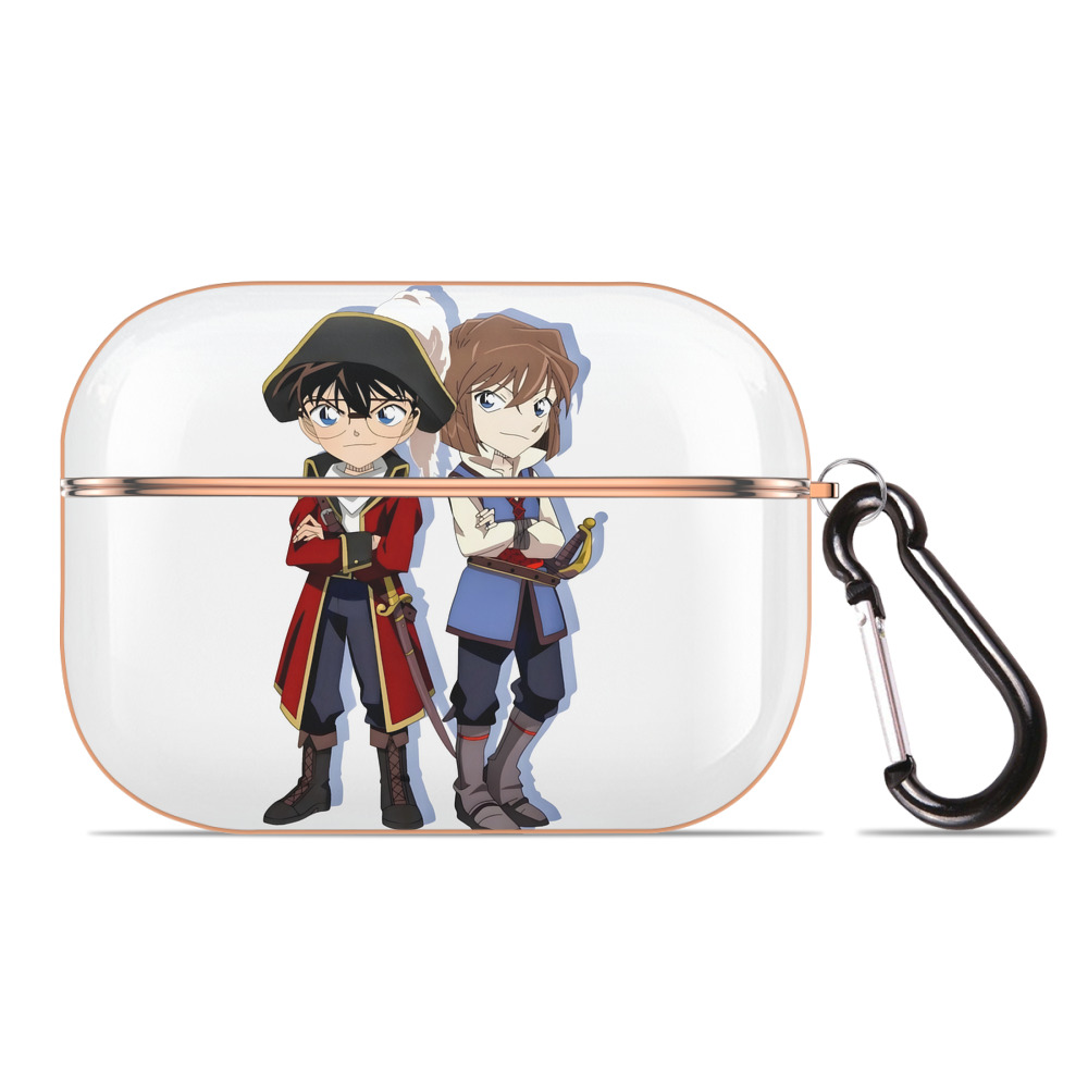 （画像用） 名探偵コナン 灰原 哀 はいばら あい Detective Conan Anita Hailey、Vi Graythorn Haibara Ai 【AirPods Pro用】ハードシェル保護ケース｜耐衝撃・防指紋・カラビナ付き商品仕様